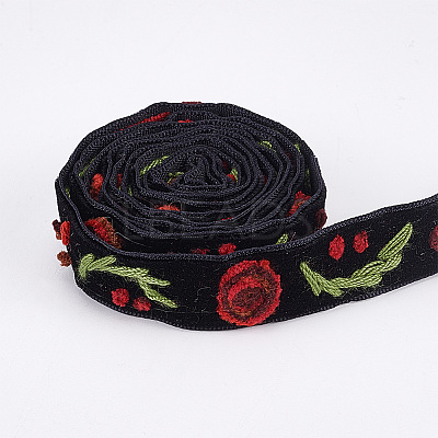 Polyester Ribbons SRIB-WH0011-078B-1