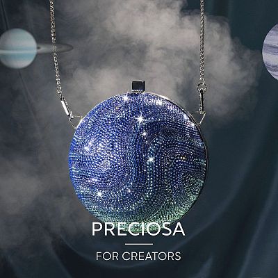 Preciosa&reg MAXIMA Crystal No Hotfix Flatback Stones Y-PRC-NSS12-80100-200-1