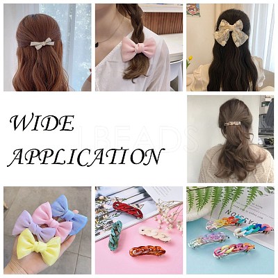 Iron Hair Barrette Findings IFIN-L037-010P-1