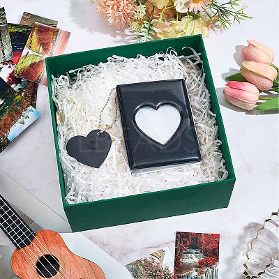 1Pc 3 Inch Mini PU Leather Cover Photo Albums AJEW-CN0005-86-1