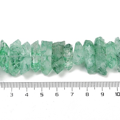 Natural Crackle Quartz Beads Strands G-R012-B06-07-1