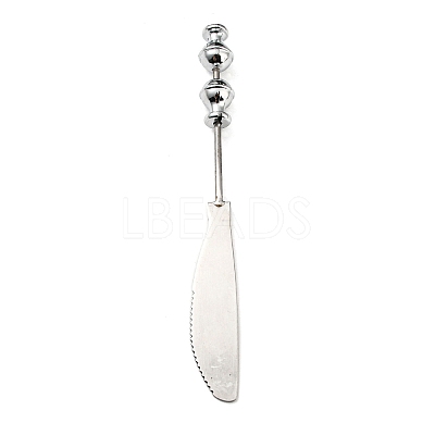 Non-Tarnish 201 Stainless Steel Cake Spatulas LS-AJEW-P114-01G-P-1