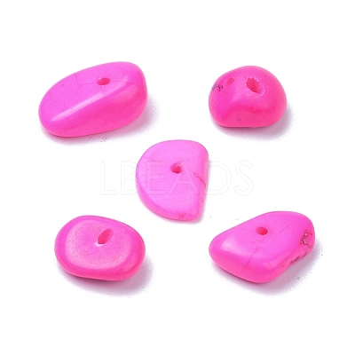 Natural Magnesite Beads Strands TURQ-P001-02A-09-1