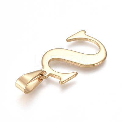 304 Stainless Steel Pendants STAS-F106-95G-S-1