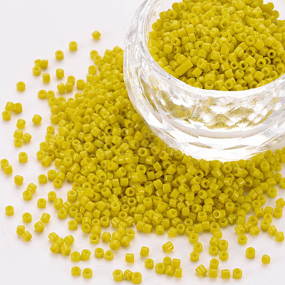Glass Cylinder Beads SEED-S047-K-006-1