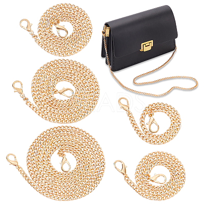 5Pcs 5 Style Purse Chains FIND-WR0009-65KCG-1