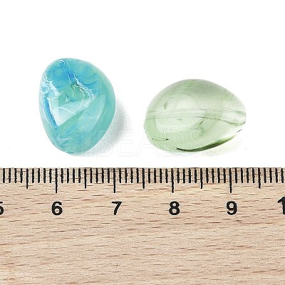 Opaque Acrylic Beads OACR-Z036-02C-1
