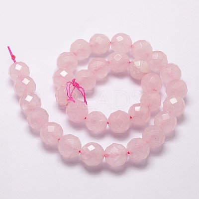 Natural Rose Quartz Beads Strands X-G-D840-21-6mm-1