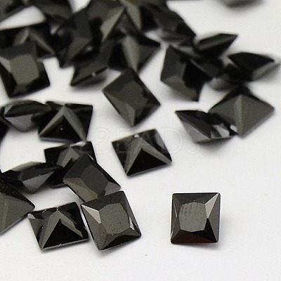 Cubic Zirconia Cabochons ZIRC-M004-4x4mm-008-1