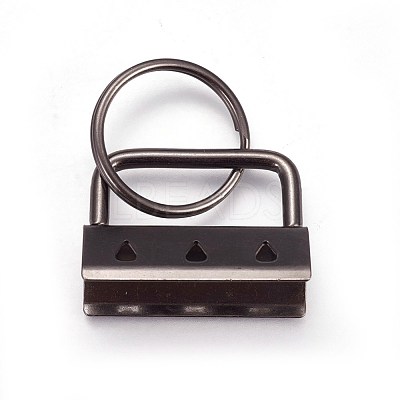 Electroplate Iron Split Key Rings IFIN-WH0044-01C-B-1