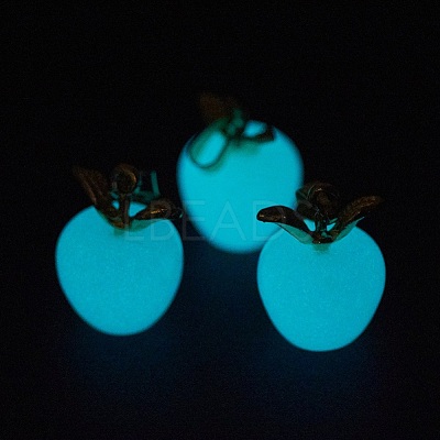 Synthetic Luminous Stone Pendants X-G-P359-09A-1
