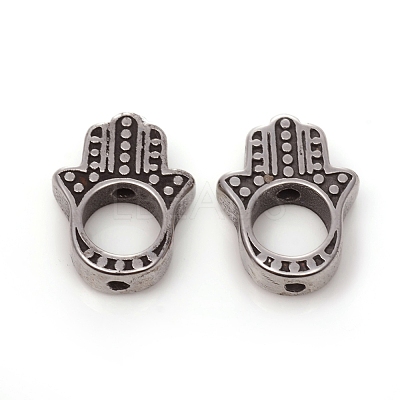 304 Stainless Steel Bead Frames X-STAS-I134-23AS-1