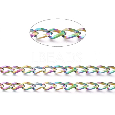 Ion Plating(IP) 304 Stainless Steel Twisted Chains CHS-P010-02MC-1