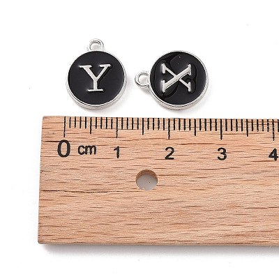 Alloy Enamel Charms ENAM-S118-02-P-1