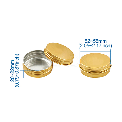 Round Aluminium Tin Cans CON-BT0001-01-1