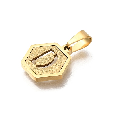 304 Stainless Steel Charms STAS-H227-01G-D-1