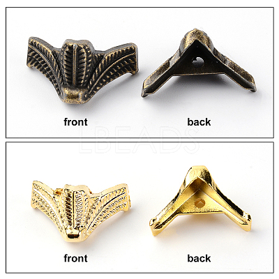 24 Stes 2 Colours Zinc Alloy Bracket FIND-GF0001-79-1