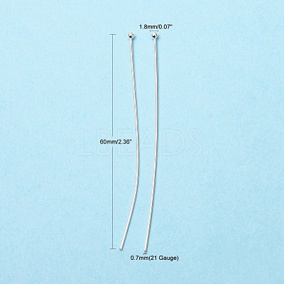 Brass Ball Head Pins X-RP0.7x60mm-S-1