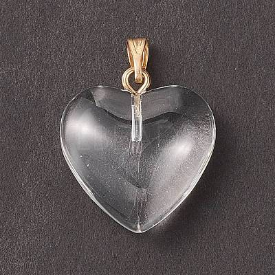Spray Painted Glass Pendants X-GLAA-N035-016-A03-1