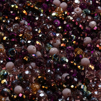 Transparent Glass Beads GLAA-G116-04B-1