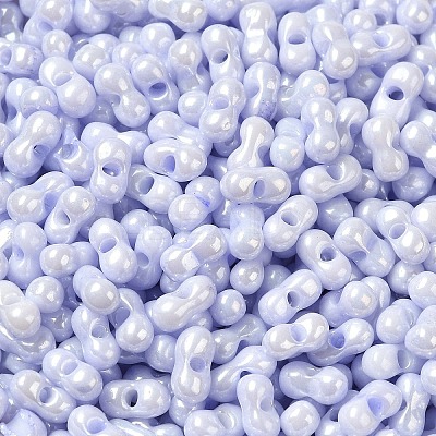 Opaque Colours Luster Glass Seed Beads X1-SEED-B001-01A-11-1