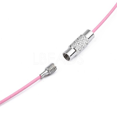 Stainless Steel Wire Necklace Cord DIY Jewelry Making TWIR-R003-03-1