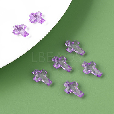 Transparent Acrylic Pendants MACR-S373-130-B05-1