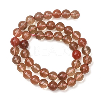 Natural Andesine Feldspar Beads Strands GG-CBA0251-A01-9mm-1