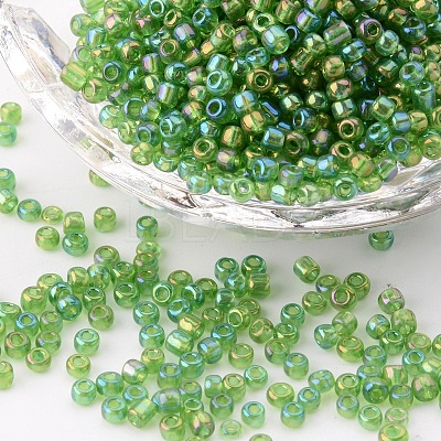 8/0 Round Glass Seed Beads SEED-US0003-3mm-167-1