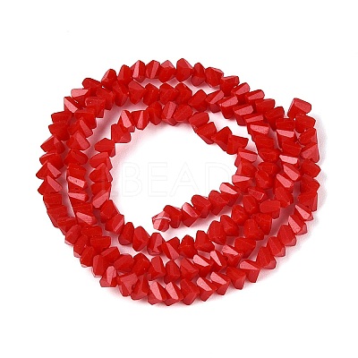 Opaque Glass Beads Strands LS-GLAA-N019-3mm-09-1