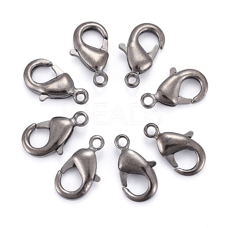 Brass Lobster Claw Clasps KK-902-B-1