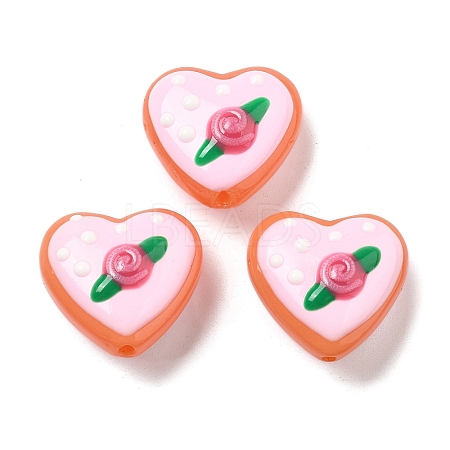 Baking Paint Glass Enamel Beads LAMP-V001-06C-1