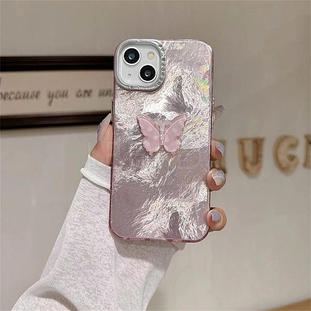 Butterfly Pattern Silicone Mobile Phone Cover PW-WGCC13A-11-1