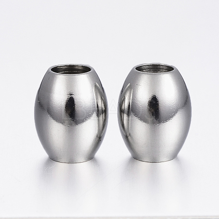 Tarnish Resistant 304 Stainless Steel Spacer Beads STAS-H376-57-1