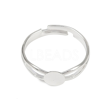 Brass Ring Components X-KK-C3044-6mm-S-NF-1