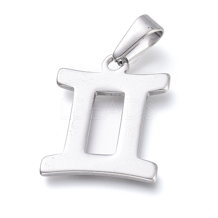 Tarnish Resistant 304 Stainless Steel Pendants X1-STAS-L210-06K-P-1