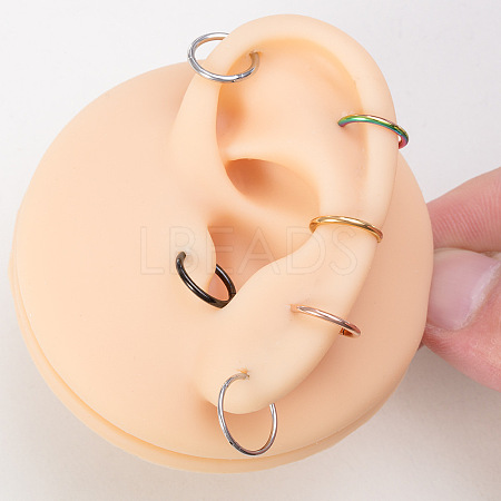 316L Surgical Stainless Steel Cartilage Earrings WGCE3BC-04-1