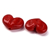Opaque Acrylic Beads X-OACR-Z013-33B-1