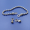304 Stainless Steel Ball Chain Connectors STAS-WH0014-28A-P-3
