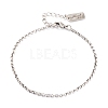 Brass Rolo Chain Bracelets BJEW-H537-08AS-1