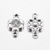 Tibetan Style Plum Blossom Flower Links connectors X-LF5093Y-2