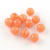 Round Imitation Gemstone Acrylic Beads OACR-R029-8mm-13-1