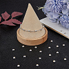 30Pcs 925 Sterling Silver Crimp Beads Covers FIND-BBC0002-98-4