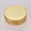 Round Aluminium Tin Cans LS-CON-WH0068-60-1