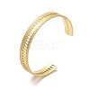 Ion Plating(IP) 304 Stainless Steel Bangles BJEW-L682-030G-3