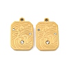 Ion Plating(IP) 304 Stainless Steel Pendants STAS-S135-11G-1
