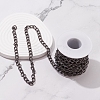 Aluminium Twisted Curb Chains CHA-YW0001-02-5