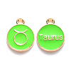 Alloy Enamel Pendants LS-ENAM-S124-01B-06C-1