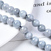 Dyed Natural Quartz Round Bead Strands G-R173-10mm-03-4