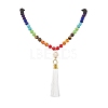 Gemstone Pendant Necklaces NJEW-JN04761-1